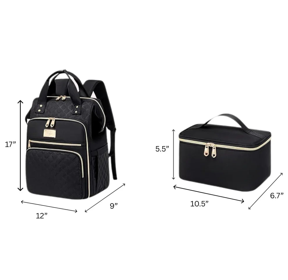 3-IN-1 Backpack with Lunch Bag